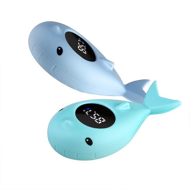 Fern & Feather™ Baby Bath Thermometer – Adorable Floating Water Thermometer for Safe Bath Time (Fish, Bunny & Penguin)