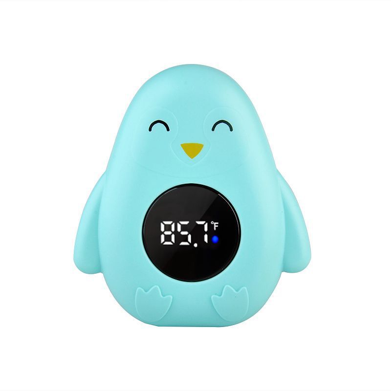 Fern & Feather™ Baby Bath Thermometer – Adorable Floating Water Thermometer for Safe Bath Time (Fish, Bunny & Penguin)