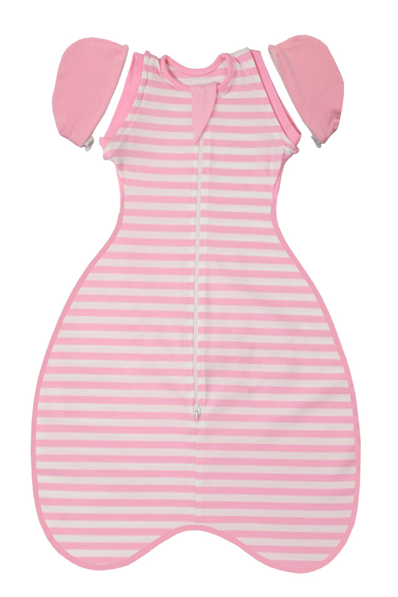 Fern & Feather™ Anti-Startle Baby Sleeping Bag – 100% Cotton Swaddle Blanket & Infant Sleep Sack with Detachable Sleeves