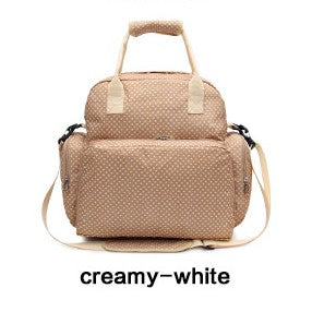 Fern & Feather™ Large Capacity Baby Diaper Bag Backpack – Stylish Mummy Nappy Bag with Stroller Straps & Multi-Pockets