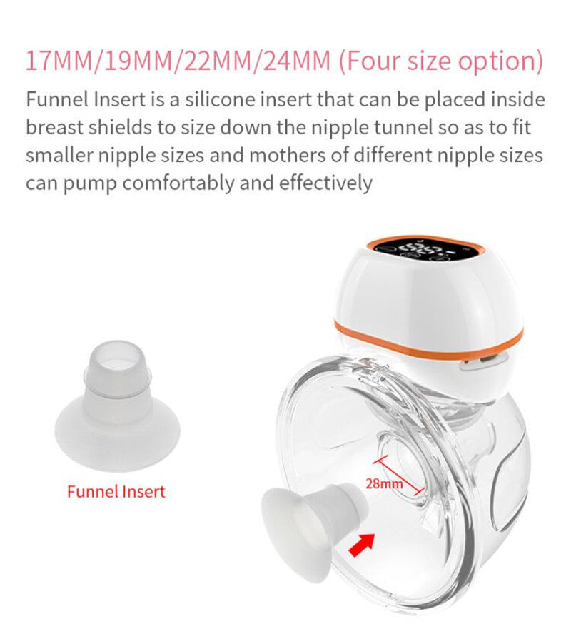 Fern & Feather™ Wearable Solo Electric Breast Pump – Silent, Discreet, and Effortlessly Comfortable