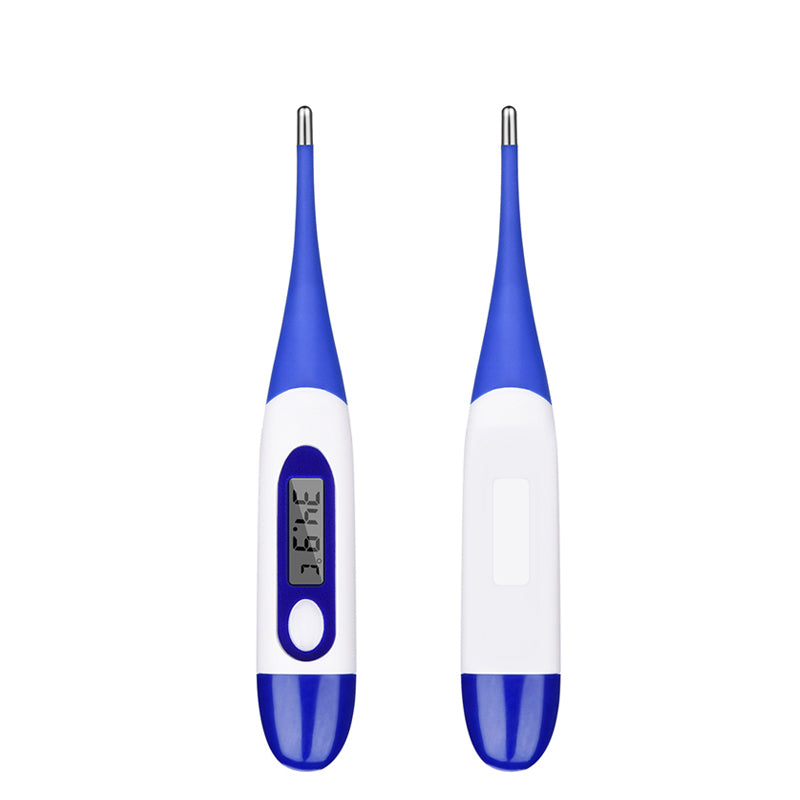 Fern & Feather™ Digital Body Thermometer – Adult, Baby & Kids - Flexible Soft Tip, LCD Display