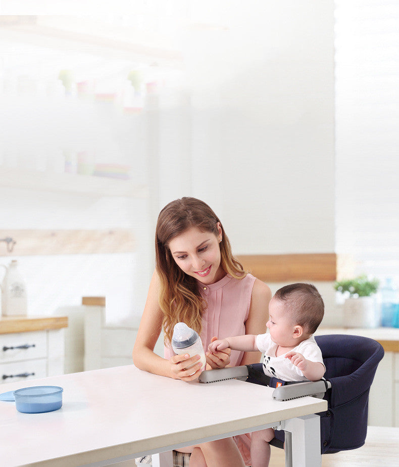 Fern & Feather Portable Baby Dining Chair – Compact, Secure, and Perfect for Mealtime Anywhere
