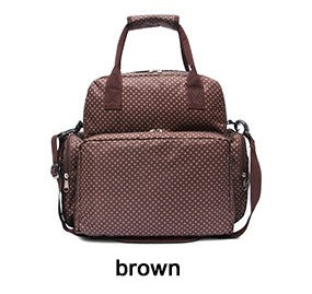 Fern & Feather™ Large Capacity Baby Diaper Bag Backpack – Stylish Mummy Nappy Bag with Stroller Straps & Multi-Pockets