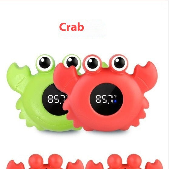 Fern & Feather™ Baby Bath Thermometer – Adorable Floating Water Thermometer for Safe Bath Time (Fish, Bunny & Penguin)