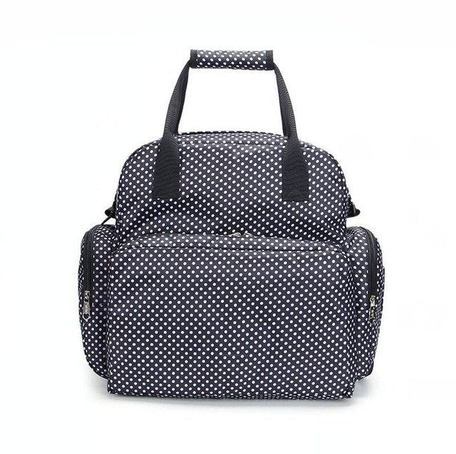 Fern & Feather™ Large Capacity Baby Diaper Bag Backpack – Stylish Mummy Nappy Bag with Stroller Straps & Multi-Pockets