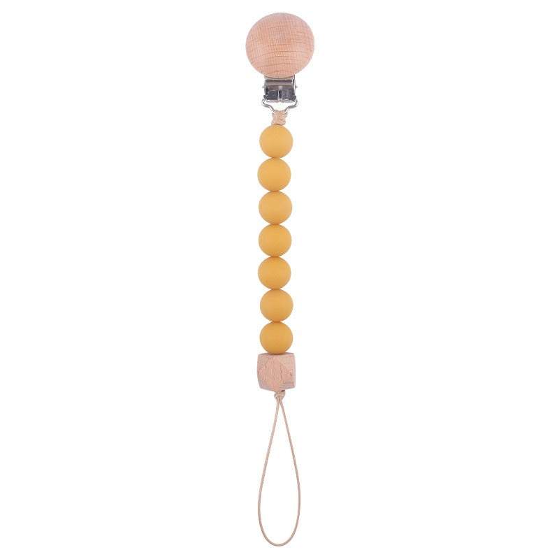 Fern & Feather™ Pacifier Wood Clip Set