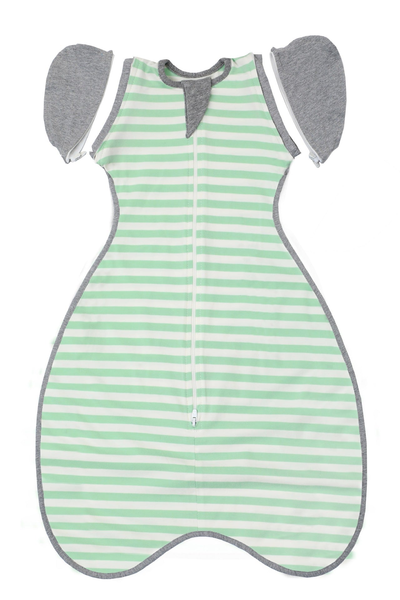 Fern & Feather™ Anti-Startle Baby Sleeping Bag – 100% Cotton Swaddle Blanket & Infant Sleep Sack with Detachable Sleeves