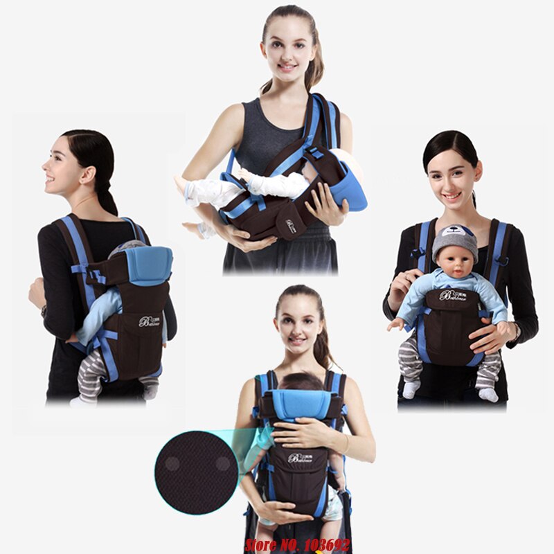 Fern & Feather™ Beth Bear 4-in-1 Baby Carrier – Comfort, Safety, and Connection for Every Adventure