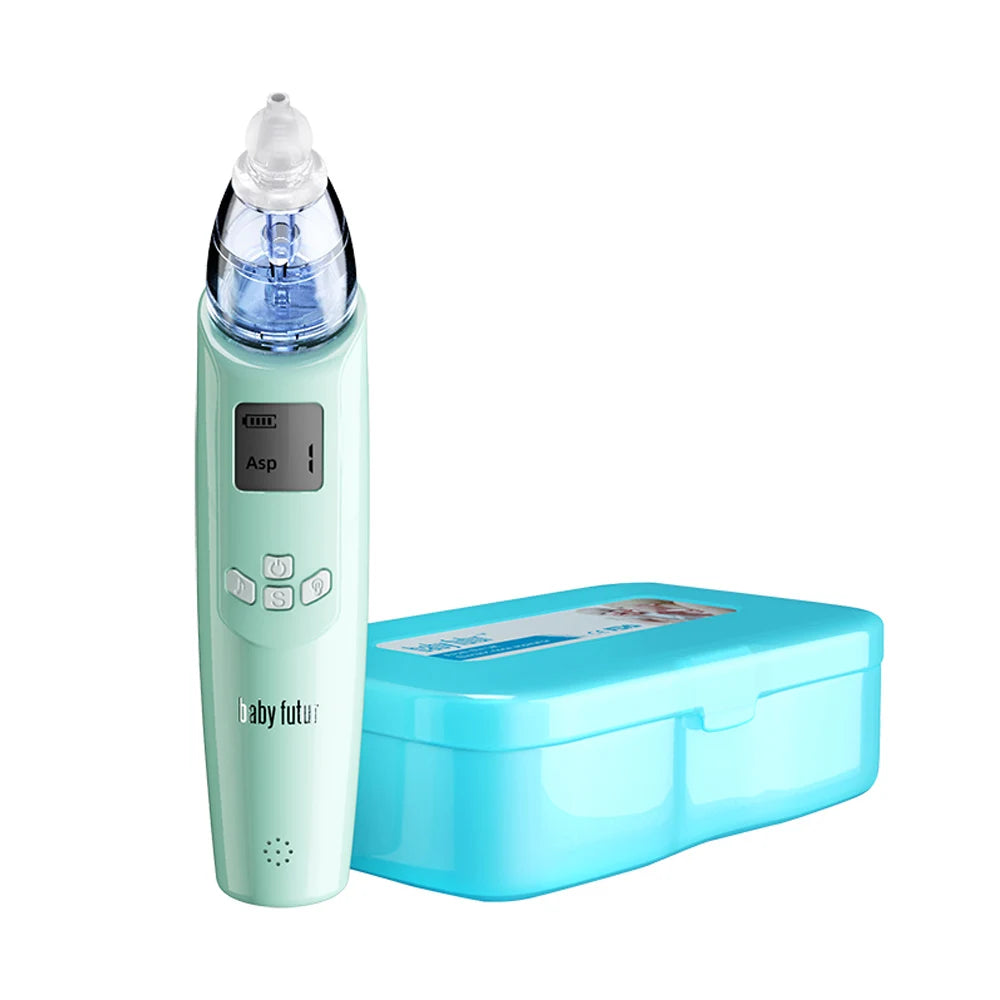 Fern & Feather™ Babyfutur Electric Nasal Aspirator – Gentle, Safe, and Hygienic Relief for Little Noses