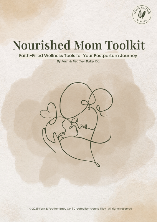 Nourished Mom Toolkit | Faith-Based Postpartum Healing & Nutrition Support (Digital Download)
