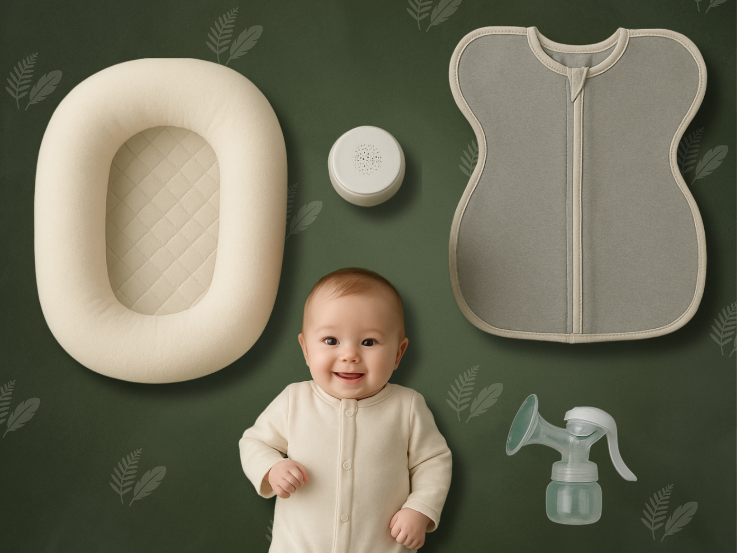 Essential newborn baby welcome home bundle set. 